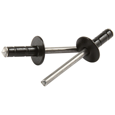 Allstar Performance Lg Hd Rivet Black 250pk Multi Grip ALL18097