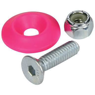 Allstar Performance Countersunk Bolt Kit Pink 50pk ALL18686-50