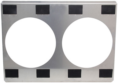Allstar Performance Aluminum Fan Shroud 25-3/4x18-3/4 Dual 12 ALL30064