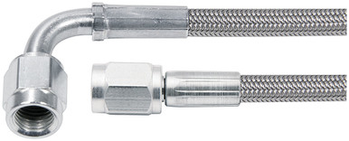 Allstar Performance 20in #3 Line -3 Str/-3 90 Deg Tube Style ALL46304-20