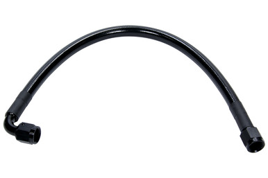 Allstar Performance Coated Braided Line 24in #6 Hose -6 Str/-6 90 Deg ALL48466-24