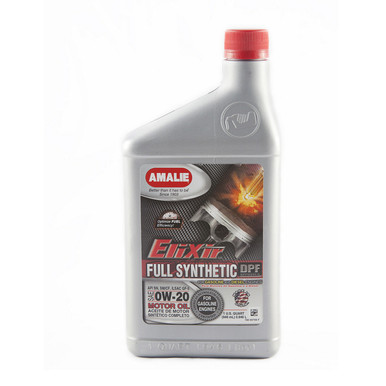 Amalie Elixir Full Synthetic 0w20 Dexos1 Case 12x1Qt 160-65756-56