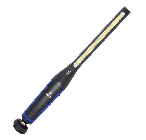 Astro Pneumatic 650 Lumen Rechargeable LED Slim Light w/ Top Flash Light