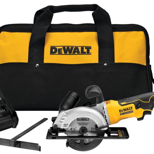 Dewalt DCS571P1 ATOMIC 20V MAX* Brushless 4-1/2" Cordless Circular Saw Kit (5.0Ah Battery)
