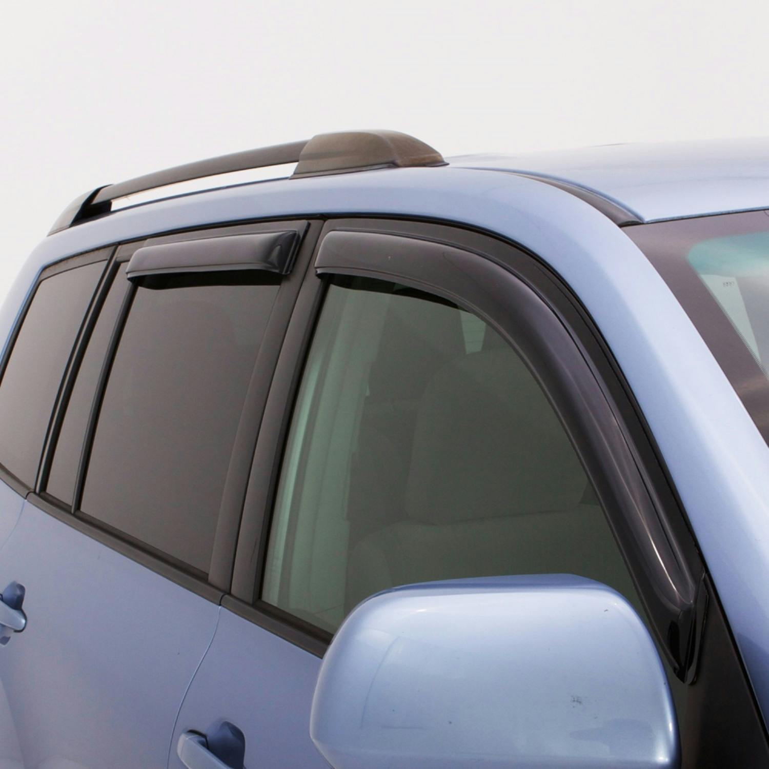 AVS 94739 Ventvisor Deflector; Smoke; Outside Mount; 4 pc.