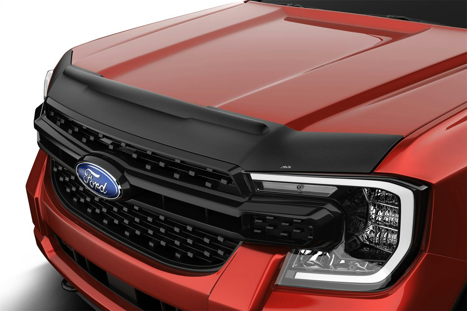AVS 436266 Aeroskin II Hood Protector; Textured Black