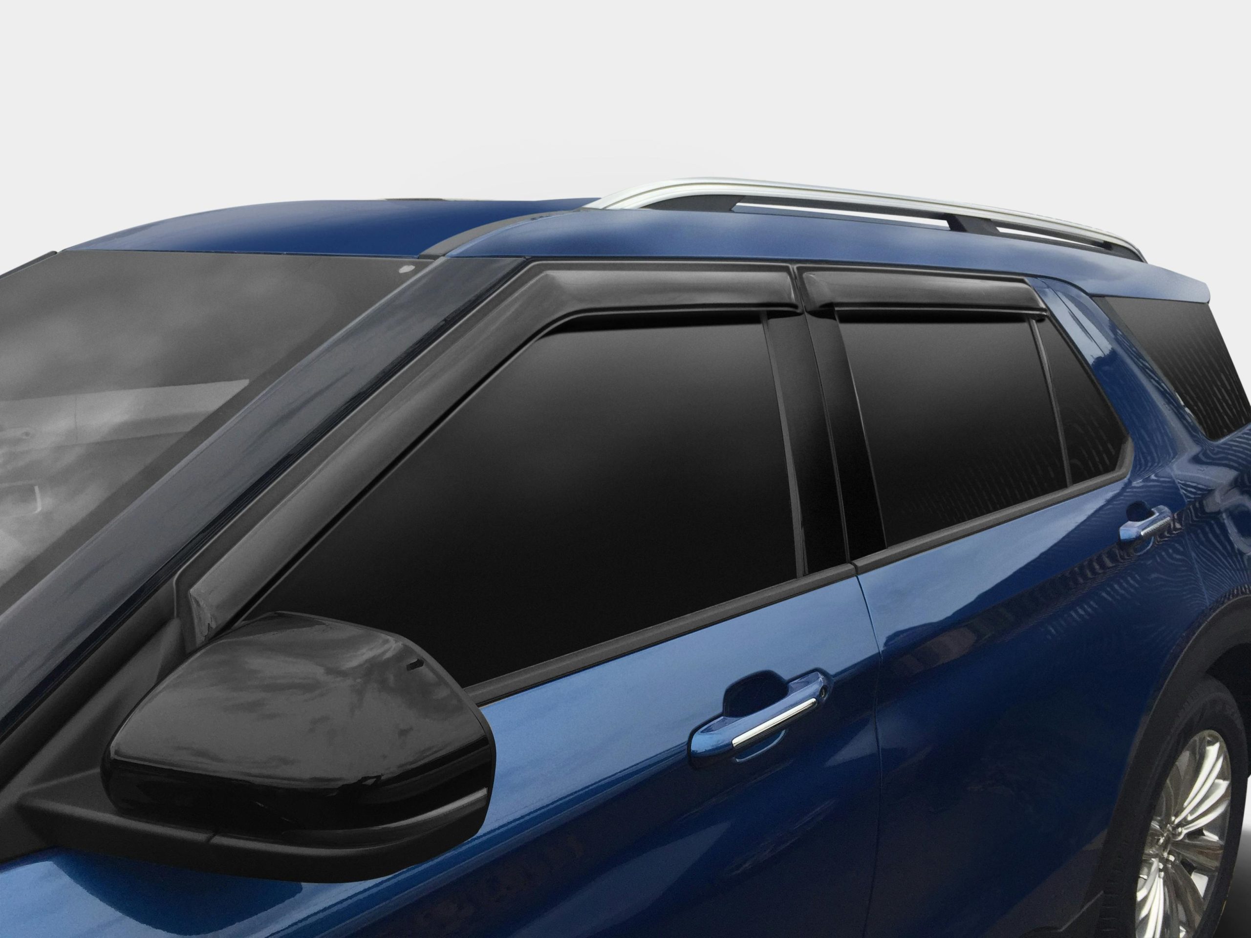 AVS 94332 Ventvisor Deflector; Smoke; Outside Mount; 4 pc.