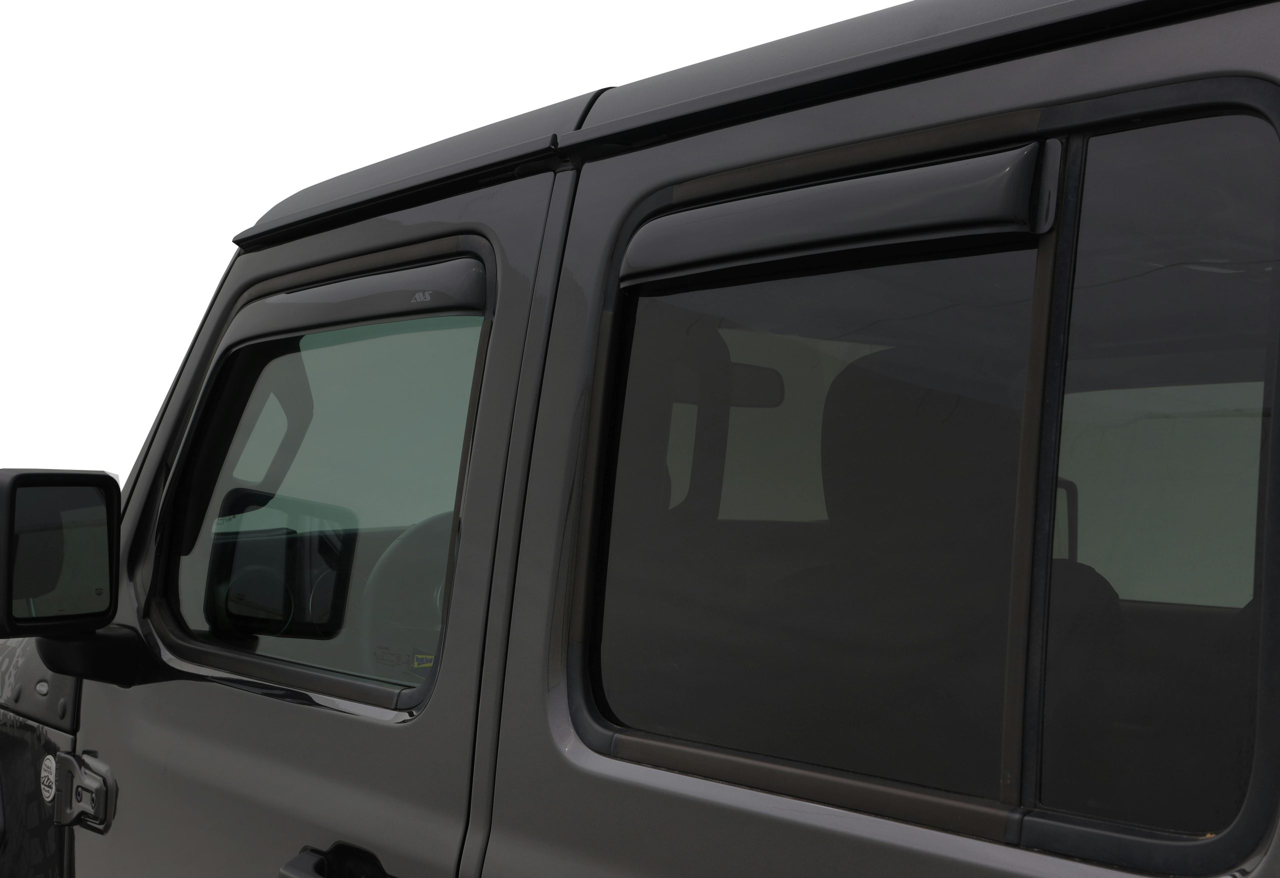 AVS 194811 Ventvisor Deflector; Smoke; In-Channel; 4 pc.