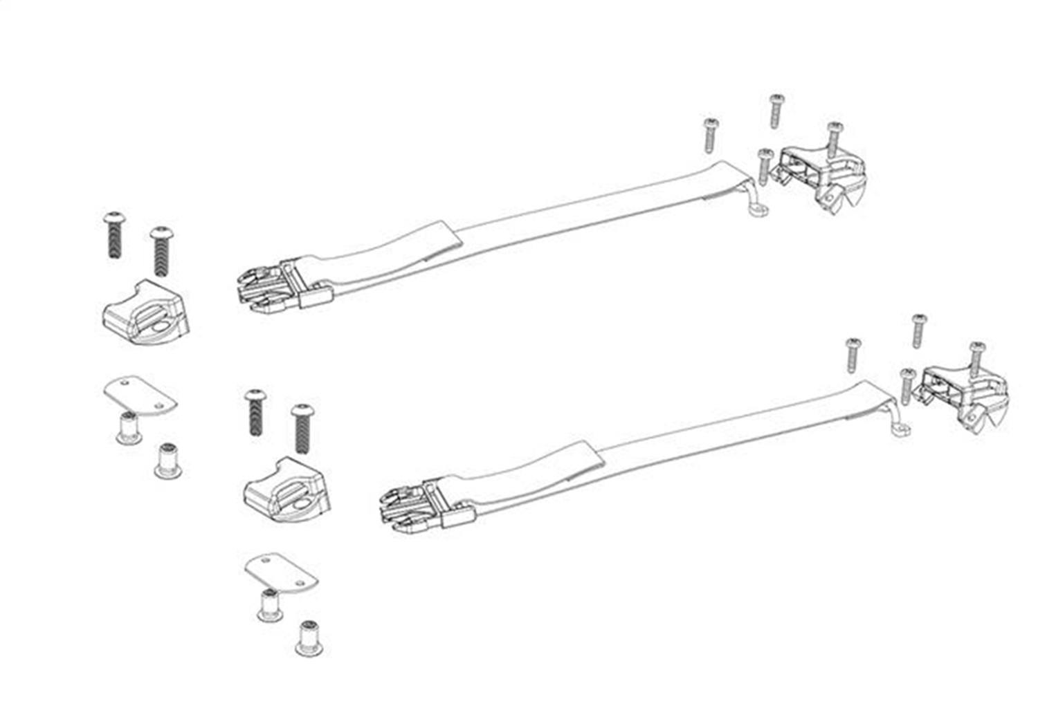 BAK Industries PARTS-356A0009 BAKFlip Full Buckle Kit