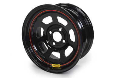 Bassett 15x7 4x4.25 4in BS D-Hole Lite Black 57SP4