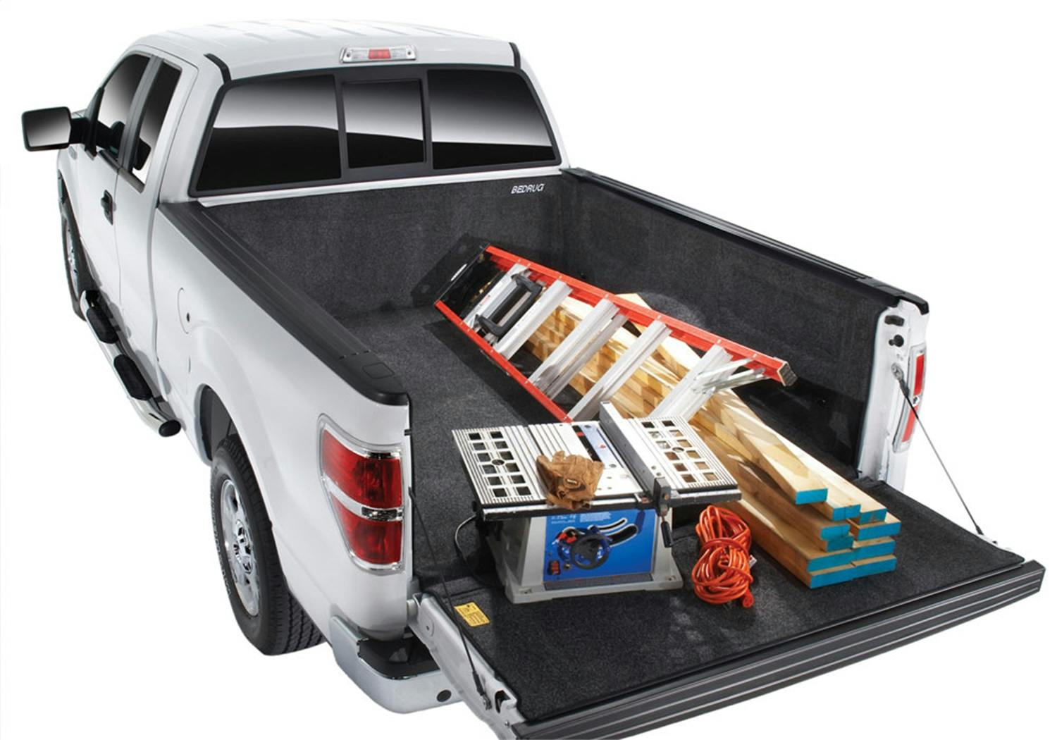 BedRug BRC19LBK BEDRUG 19+ (NEW BODY STYLE) GM SILVERADO/SIERRA 8' W/OUT MULTI-PRO TAILGATE