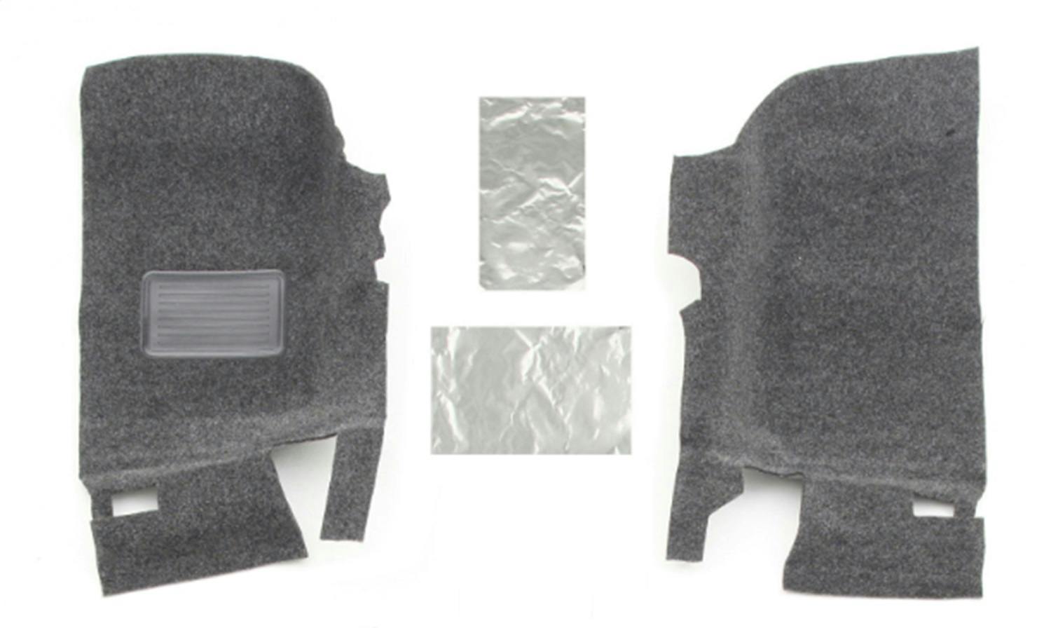 BedRug BRJL18F2 JEEP BEDRUG 18+ JEEP JL 2DR FRONT 2PC FLOOR KIT