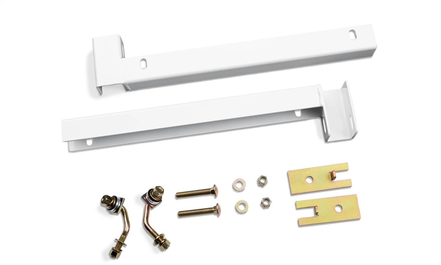 BACKRACK 30221TBW Hdw Kit; Toolbox 21in.; White; 17-24 Ford F250/F350/F450 Superduty Aluminum Body
