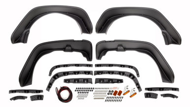 07- Jeep JK 2dr Flat Style Fender Flares BUS10919-07
