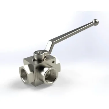 BVC3-12-08N Holmbury 3-Way Ball Valve, 500 bar, 45 LPM