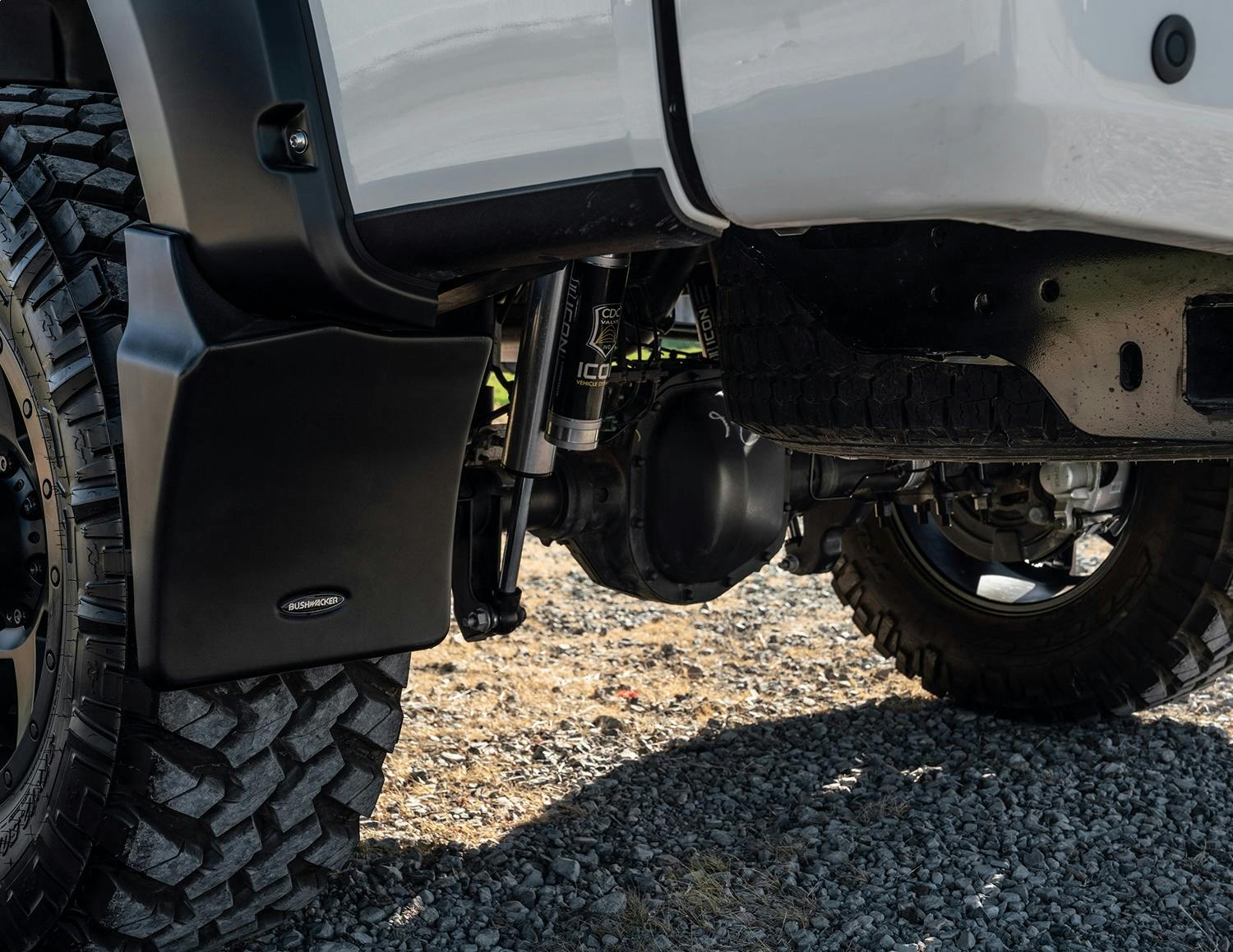 Bushwacker MUD-40120 Trail Armor Mud Flaps - exclusive for Bushwacker Pocket Style Fender Flares