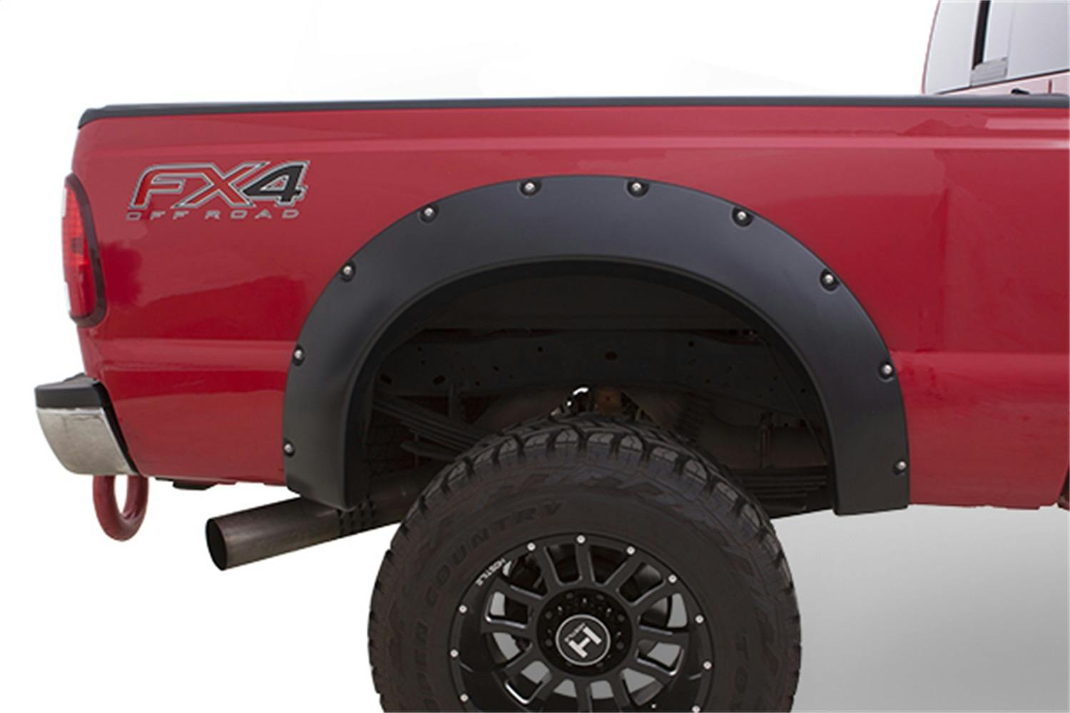 Bushwacker 20005-07 Fender Flares Cutout Style 2Pc Rear