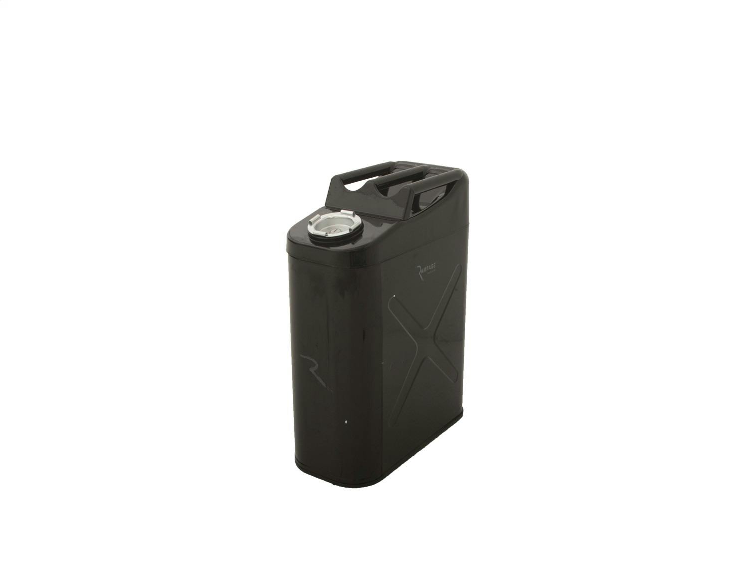 Rampage Products 86635 Trail Can Storage Box; Black