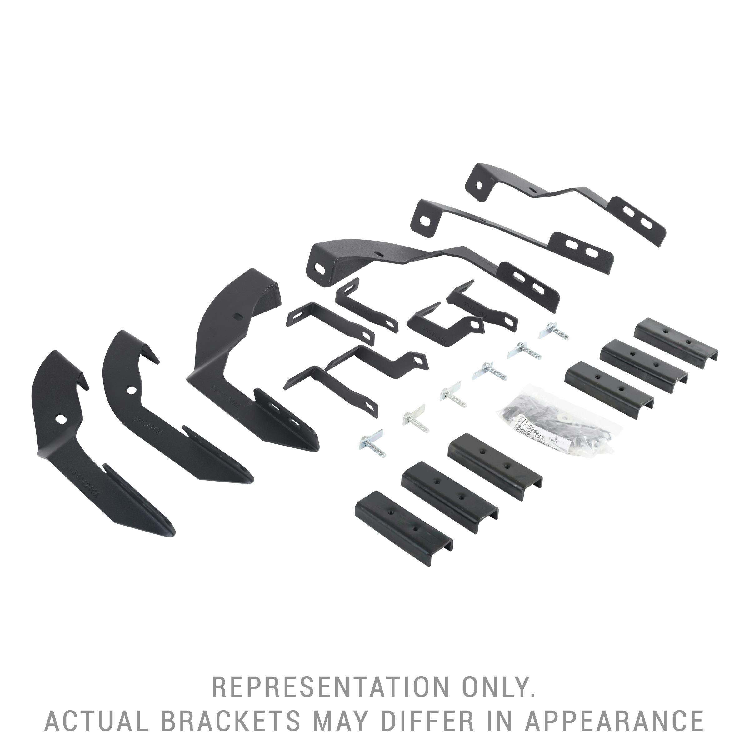 Go Rhino 6949265 RB10/RB20 Running Boards - MOUNTING BRACKETS ONLY