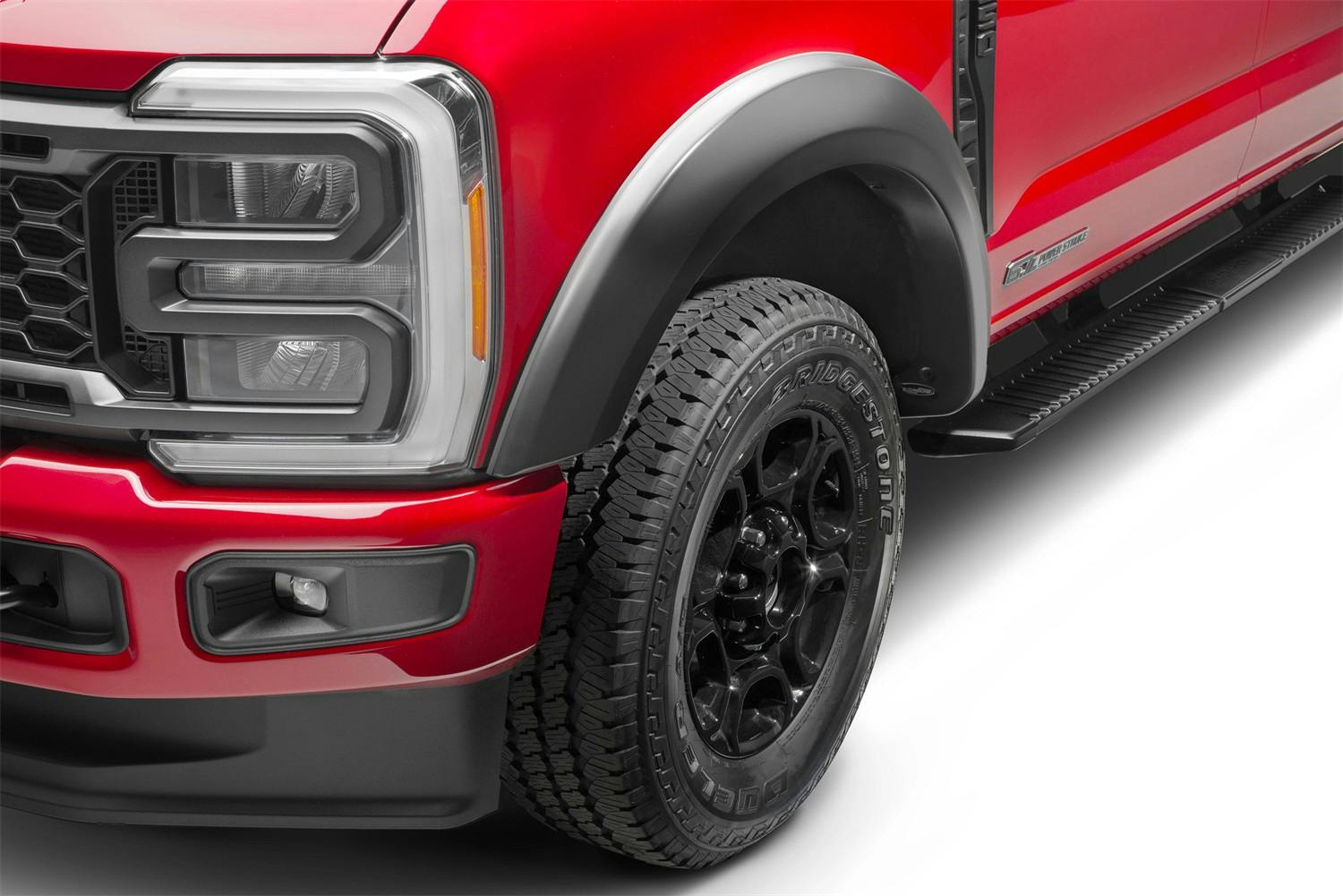 Bushwacker 20147-02 Fender Flares Extend-A-Fender Style 2Pc Front