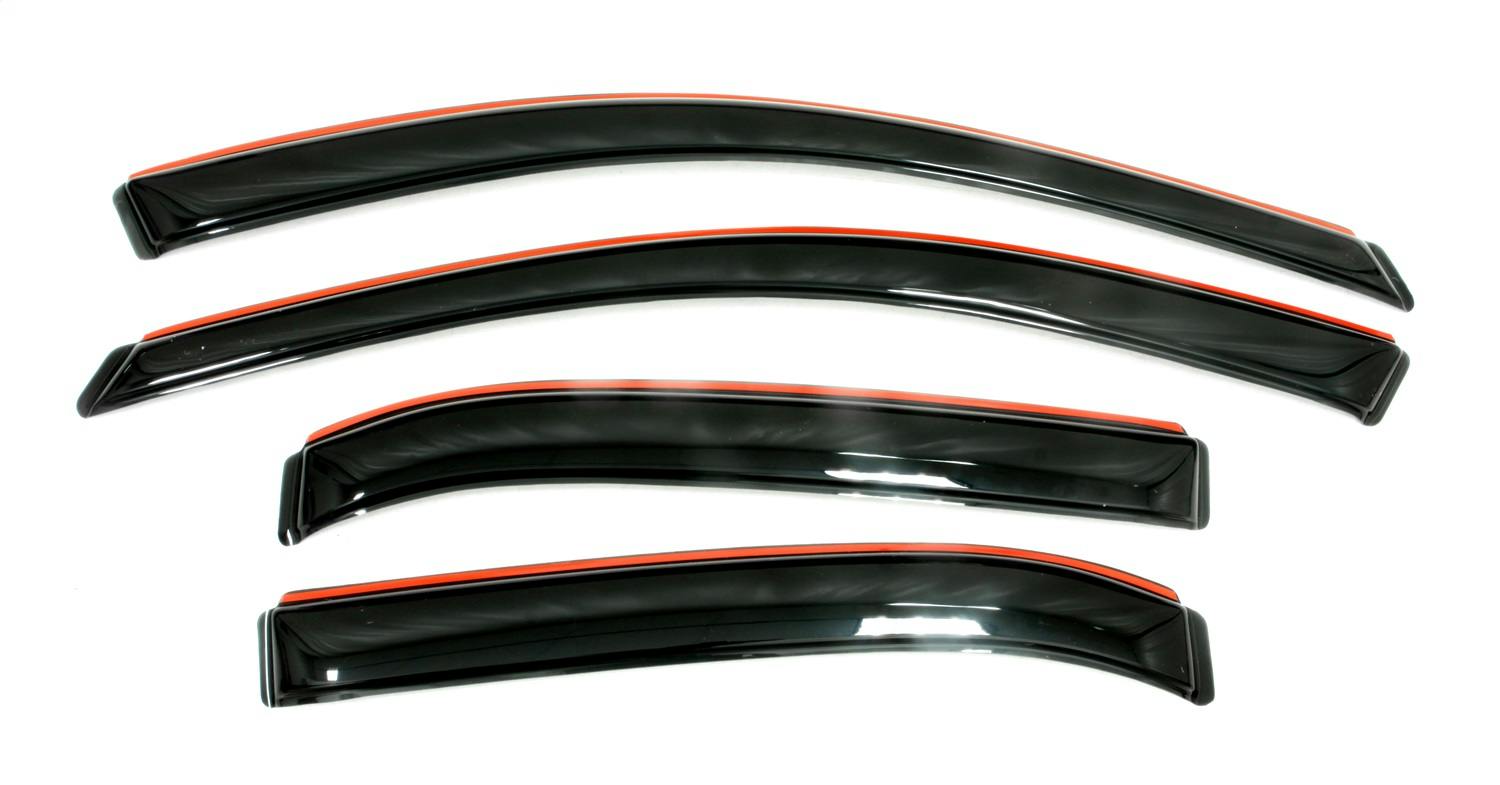 AVS 194205 Ventvisor Deflector; Smoke; In-Channel; 4 pc.