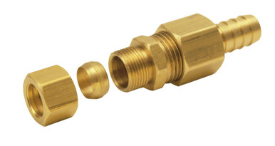Derale 1/2in Compression Fitting Kit DER13033