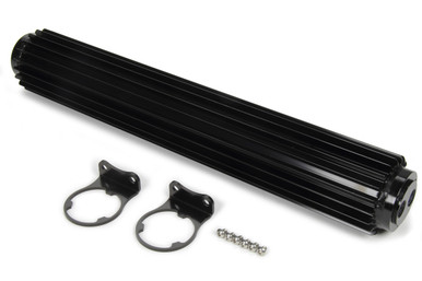 Derale Dual-Pass Heat Sink Cool er 18in Black Anodized 13282