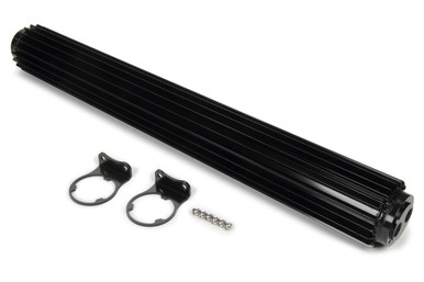 Derale Dual-Pass Heat Sink Cool er 24in Black Anodized 13287