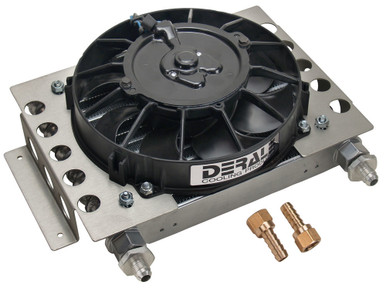 Derale Remote Oil Cooler w/Fan DER13750