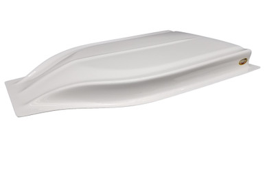 Hood Scoop Stalker 2.5in Street Stock White 517-WH