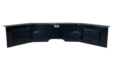 Dash Panel Flat Black 30in Wide 911-BK