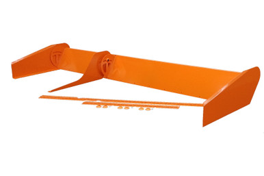 Spoiler 8in Tall x 72in Orange 2pc 915-OR