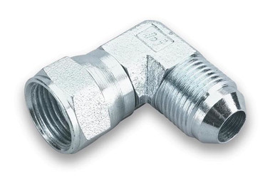 Earls #4 Female to #4 Male Steel 90 Deg Adapter 966304ERL