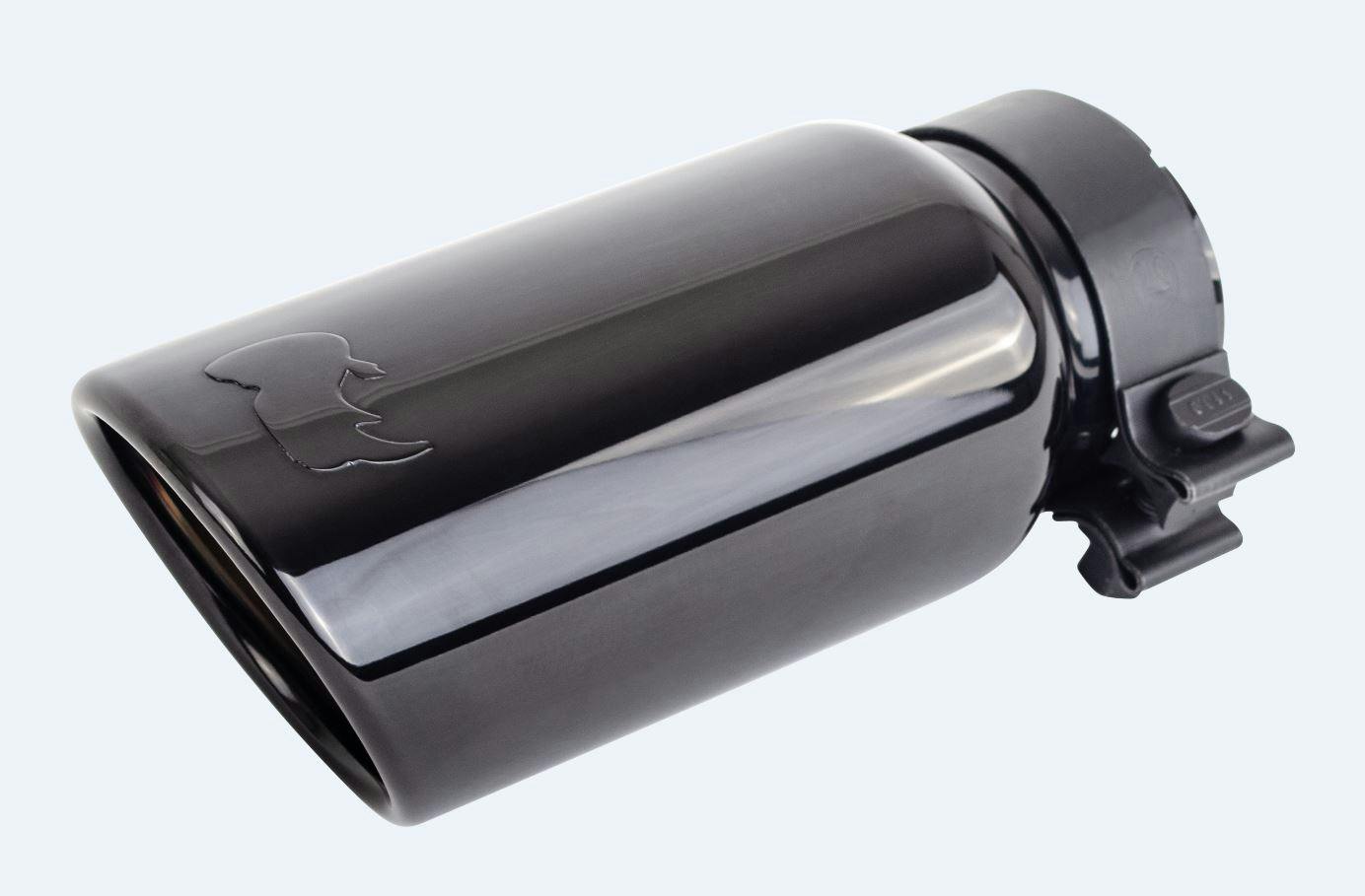 Go Rhino GRT234410BC Black Chrome Stainless Steel Exhaust Tip