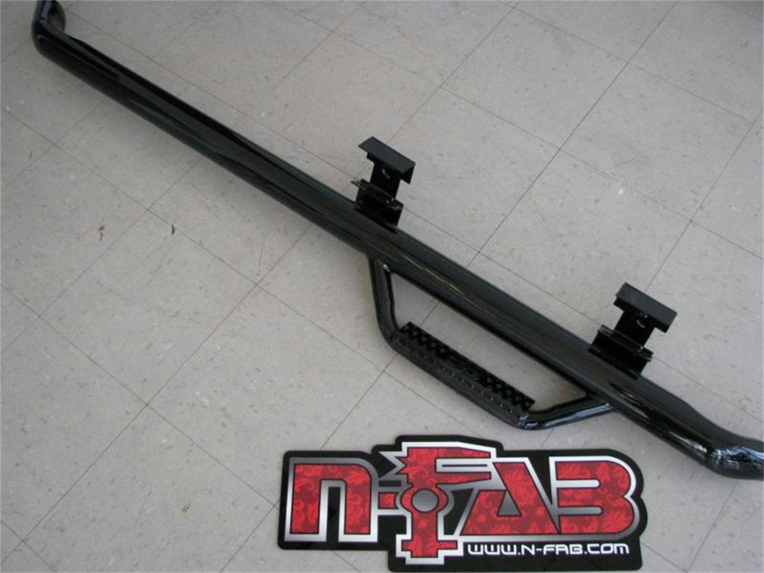 N-FAB F1555RC-TX Nerf Step - Cab Len (1 Stp) - 15-26 F150 Reg - TX Blk