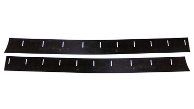 Fivestar 88 Monte Wear Strips Lower Nose Black 1 Pair 600-400-B