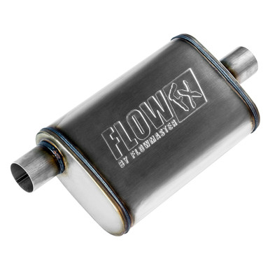 FlowFX Muffler 2.25in In Offset/Out Center FLO71225