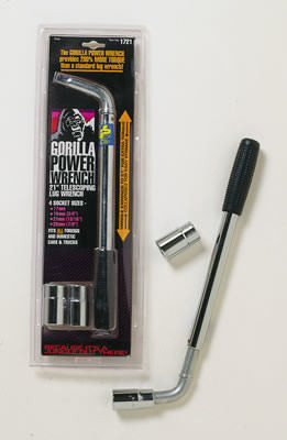 Telescoping Lug Wrench w/(2) Dual Sockets GOR1721