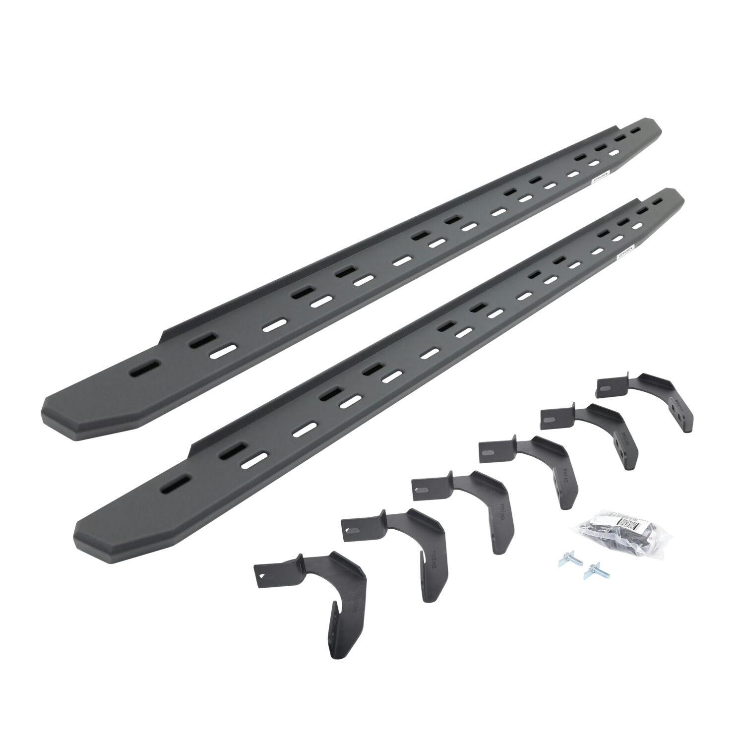 Go Rhino 69634680SPC RB30 Slim Line Running Boards with Mounting Bracket Kit
