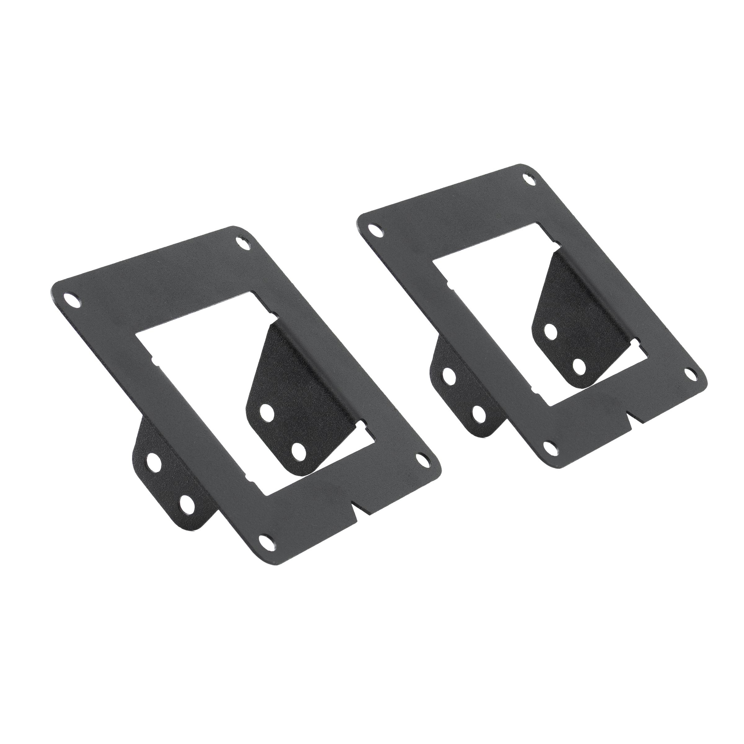 Go Rhino 241744T BR5.5/BR6/BR10.5/BR11 Light Plates (3x3 Go Rhino Surface Mount)