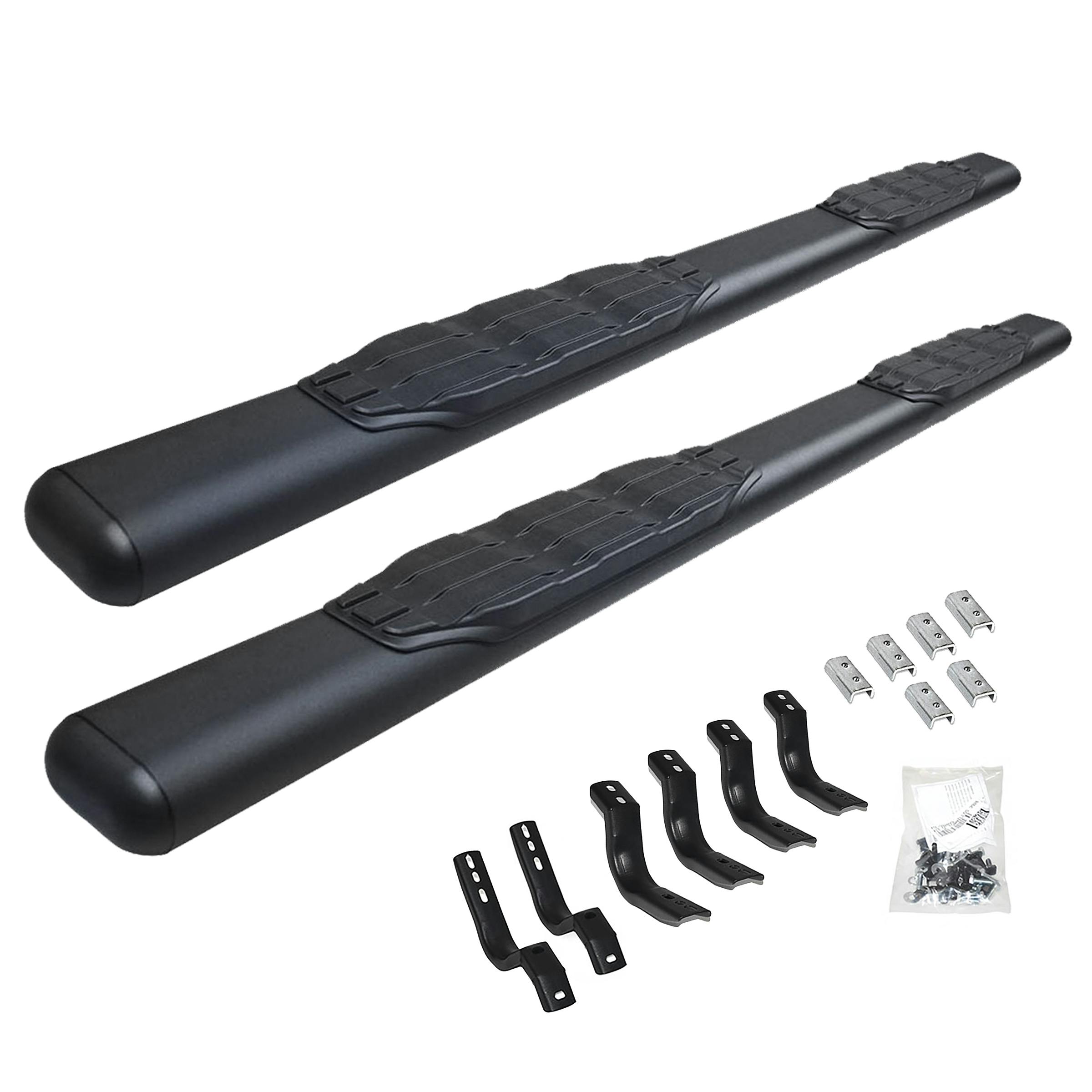 Go Rhino 105450673T 5" 1000 Series Side Steps with Mounting Brackets Kit