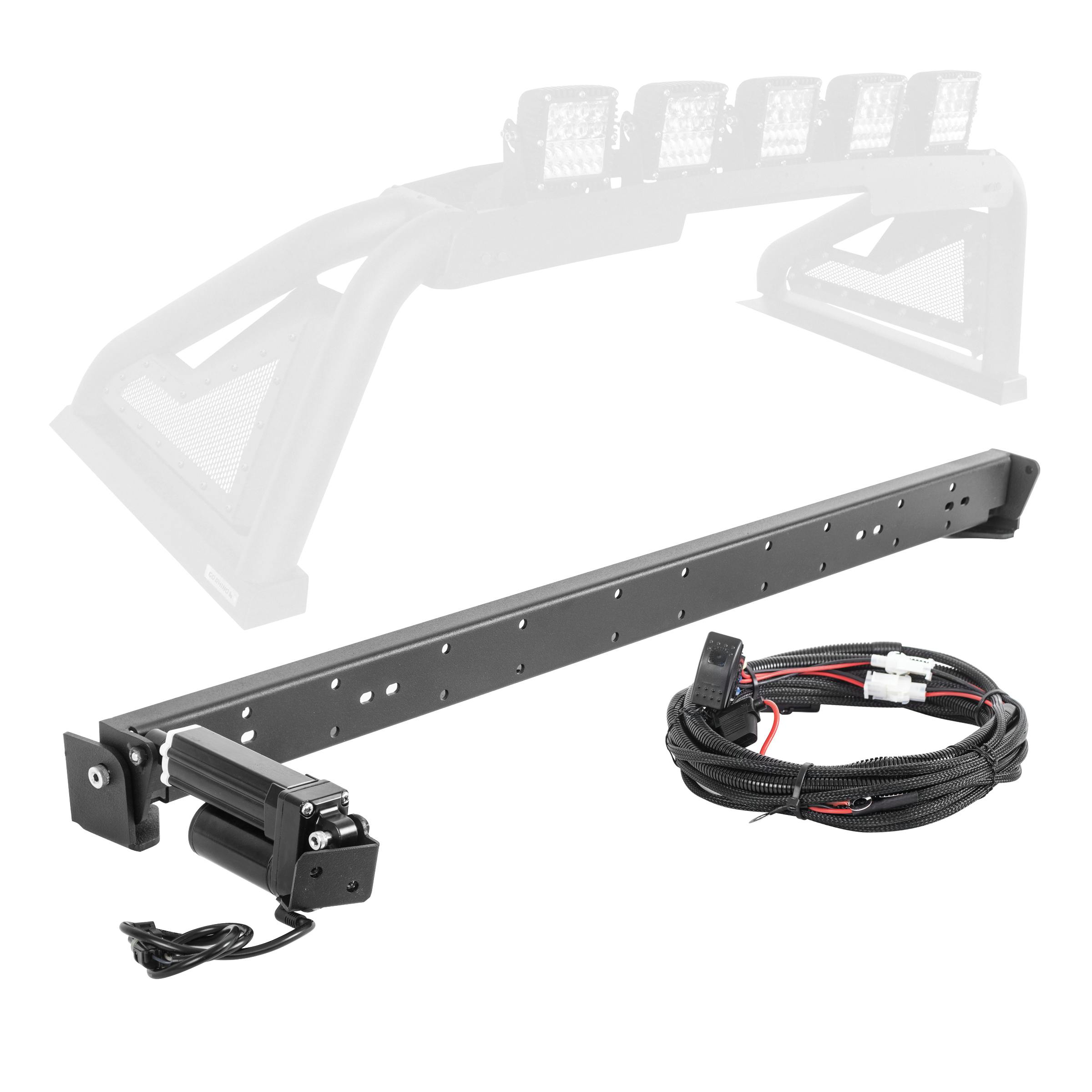 Go Rhino 960001T Sport Bar 2.0 Power-Actuated Retractable Light Mount Conversion Kit - Full-Size