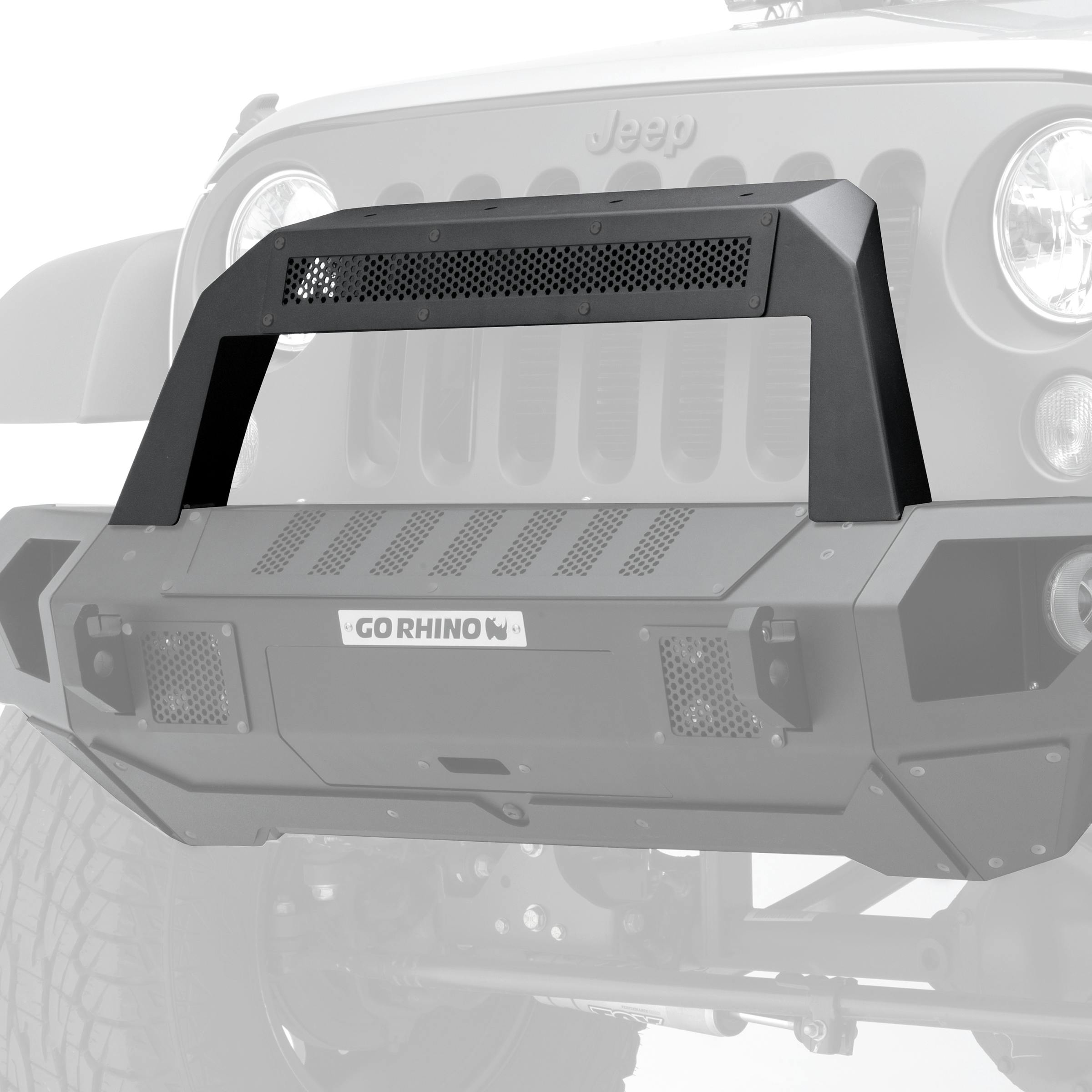 Go Rhino 25101T Trailline 10 - Light Mount Bar For Jeep