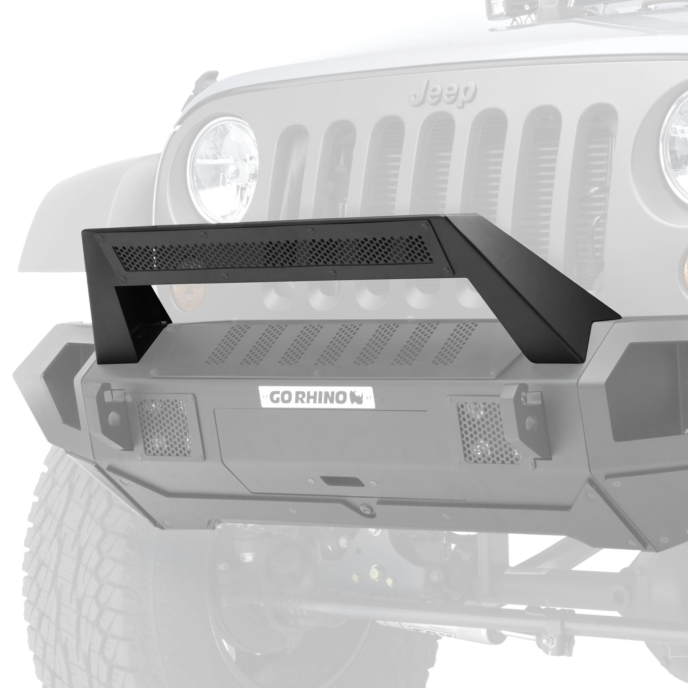 Go Rhino 25102T Trailline 20 - Light Mount Bar For Jeep