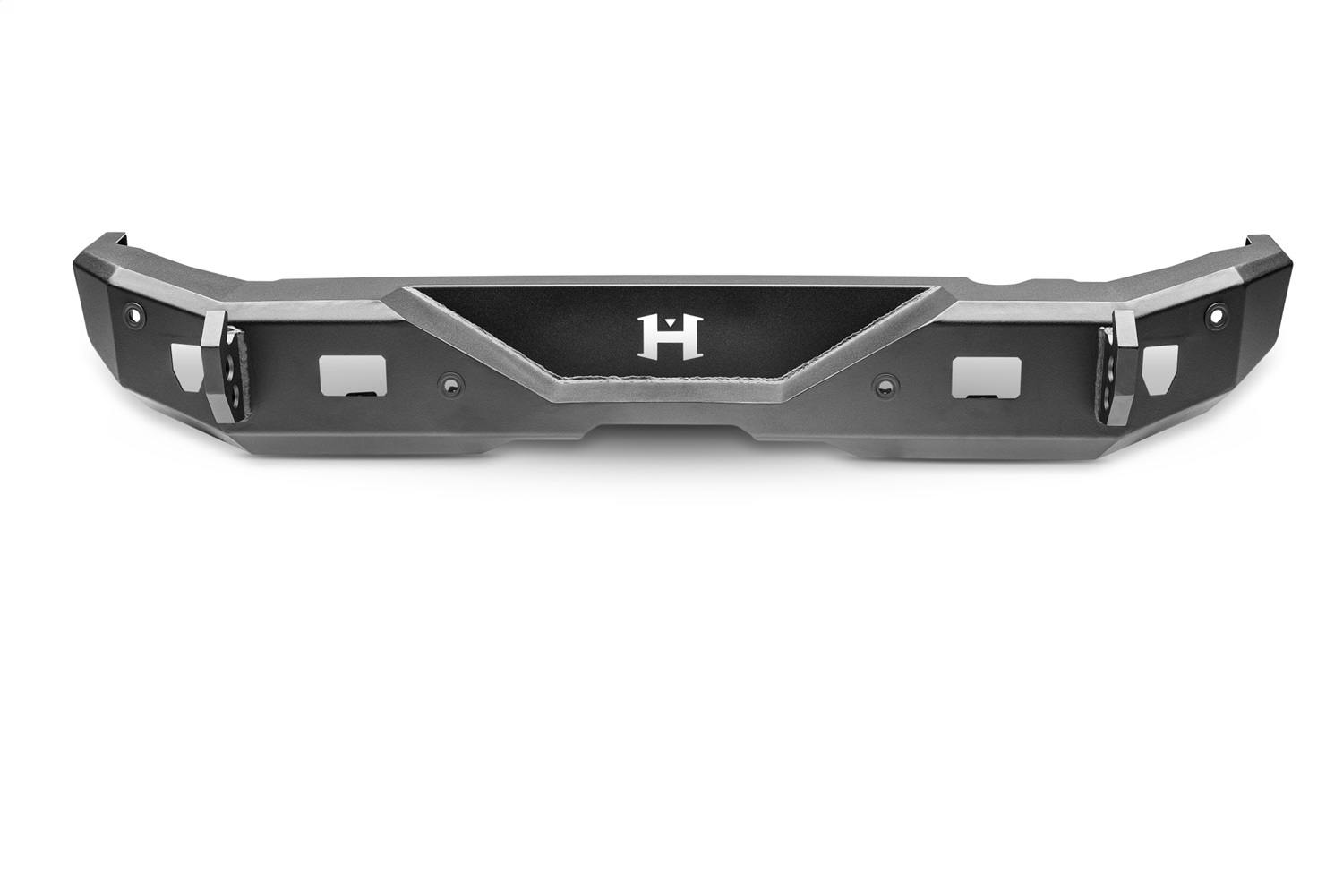 Havoc Offroad HFB-03-002 Steel Bender Bumper, Rear, Satin Black
