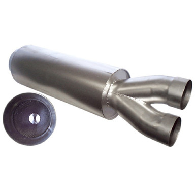Howe Muffler Y-Pipe 3.0in Inlet x 5in Outlet H3100
