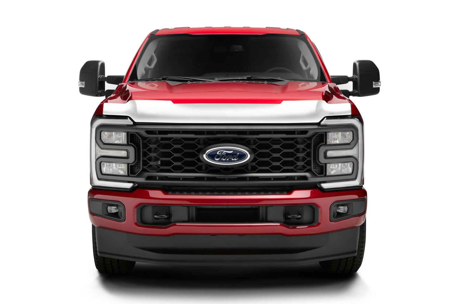 Husky Liners 2892235 Aeroskin Hood Protector; Chrome