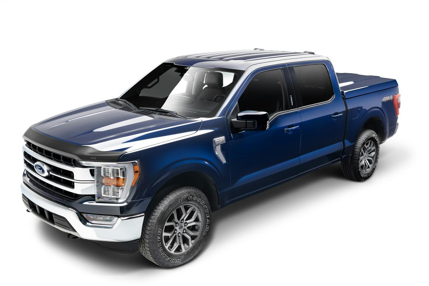 Husky Liners 2877096 Aeroskin Hood Protector; Matte Black Low Profile