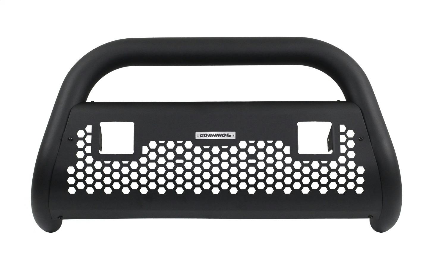 Go Rhino 55732T RC2 LR Bull Bar with Mounting Brackets and Two 3" Light Holes Kit