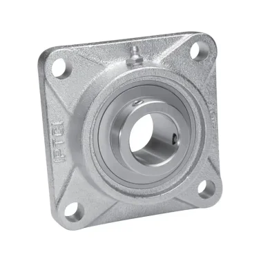 IPTCI CUCNPF207-22 4-Bolt Flange Ball Bearing Mounted Unit, 1.375" Bore Diameter, Standard Duty